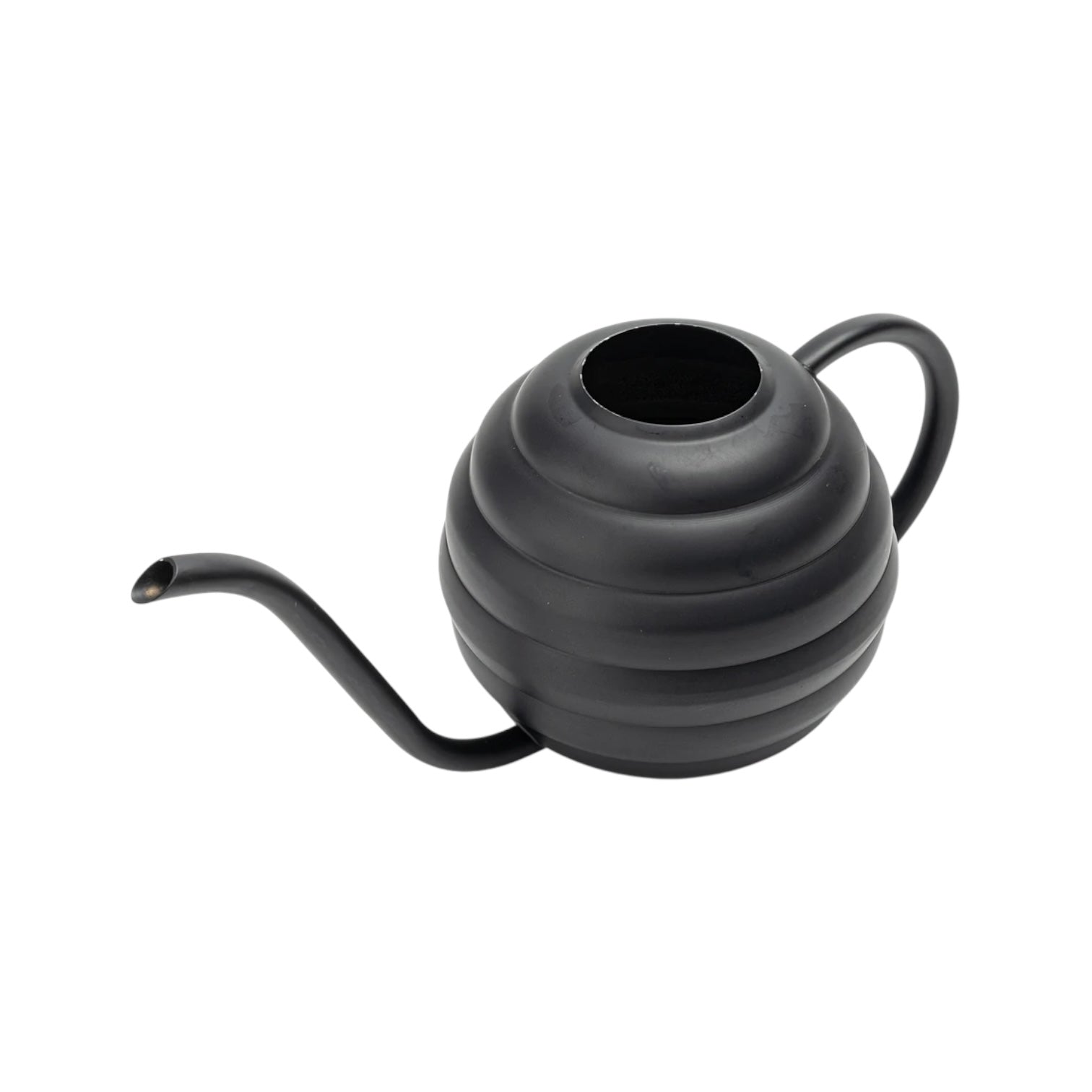 ORBIA – Mini-Gießkanne aus Edelstahl, 400 ml, kugelförmig, Schwarz oder Silber