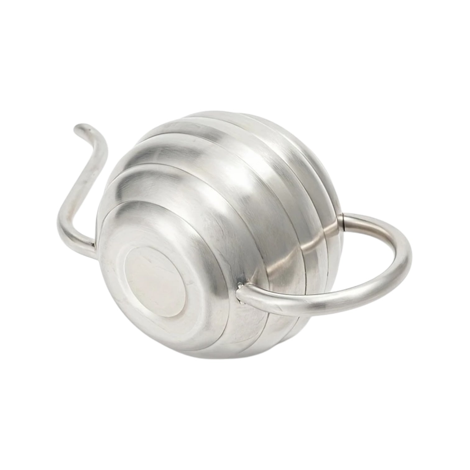 ORBIA – Mini-Gießkanne aus Edelstahl, 400 ml, kugelförmig, Schwarz oder Silber