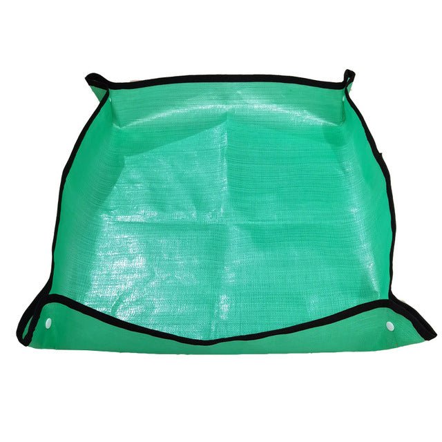 Pflanzmatte: Unterlage für sauberes Gärtnern, 65x65cm, grün -KAKTOS
