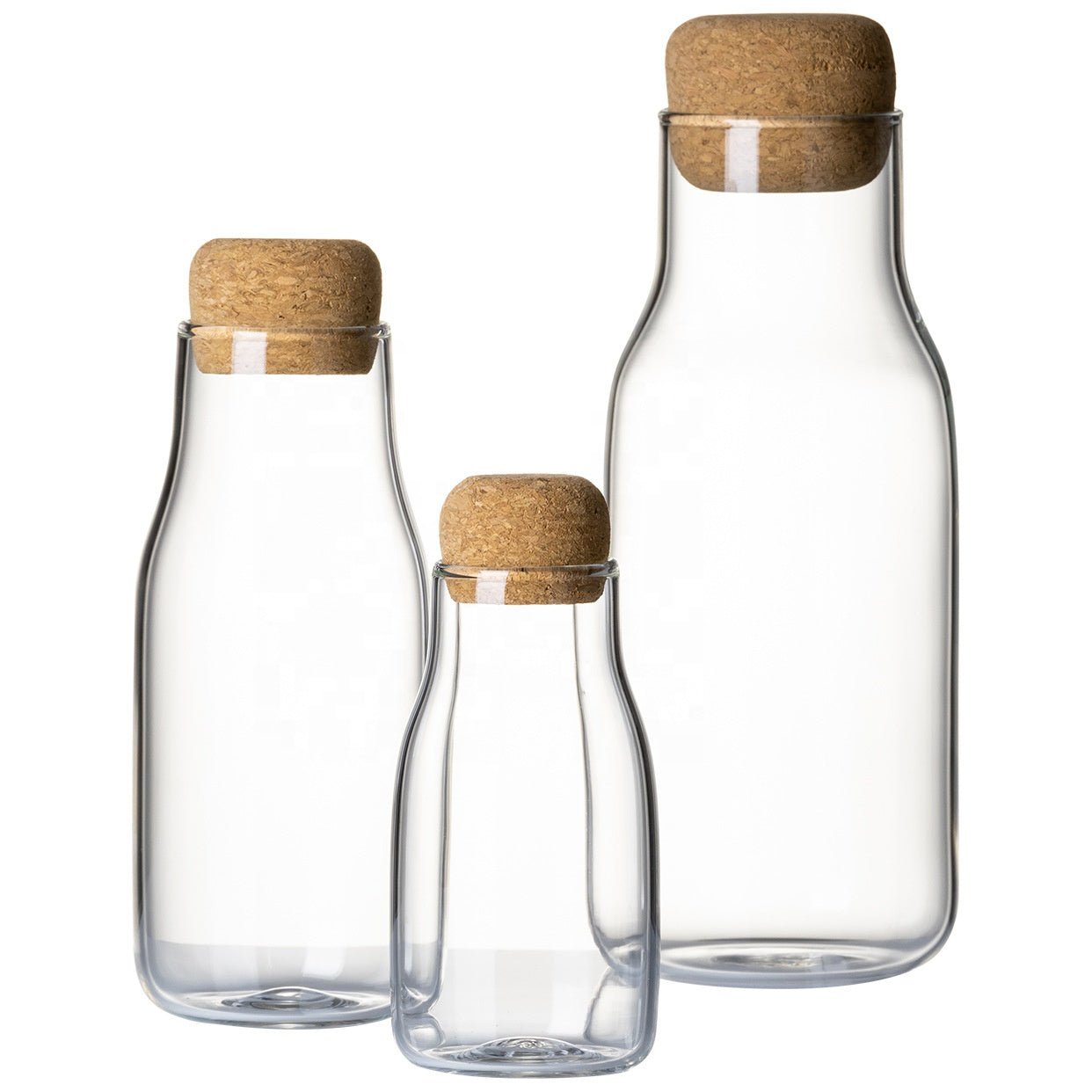 Vorratsglas, Japanischer Stil mit Kork -KAKTOS Pflanzen & Zubehör