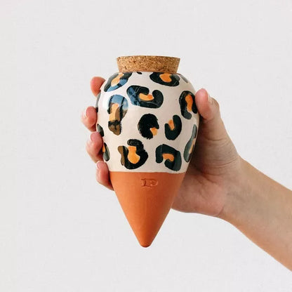 OLLA PEPIN – Wasserspender für Zimmerpflanzen, Keramik, verschiedene Farben, Ø 9,5cm