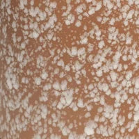 MARCELINO – Pflanztopf, Steinzeug, Braun gesprenkelt, Ø 13 cm, handgefertigt glasiert