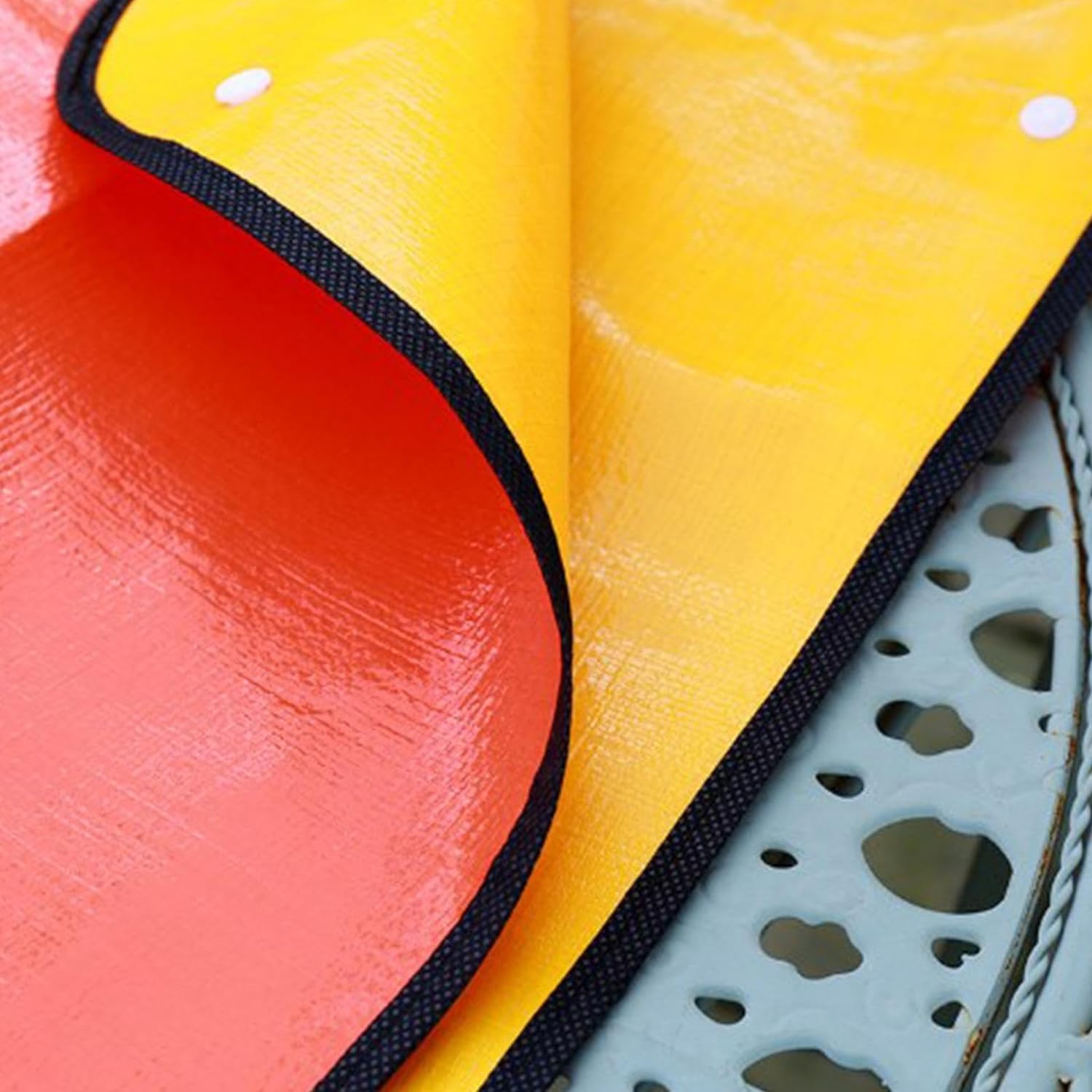 PLANTPAD – Pflanzmatte zum Umtopfen, Gelb-Orange, verschiedene Größen, wasserdicht &amp; faltbar, Unterlage für sauberes Gärtnern