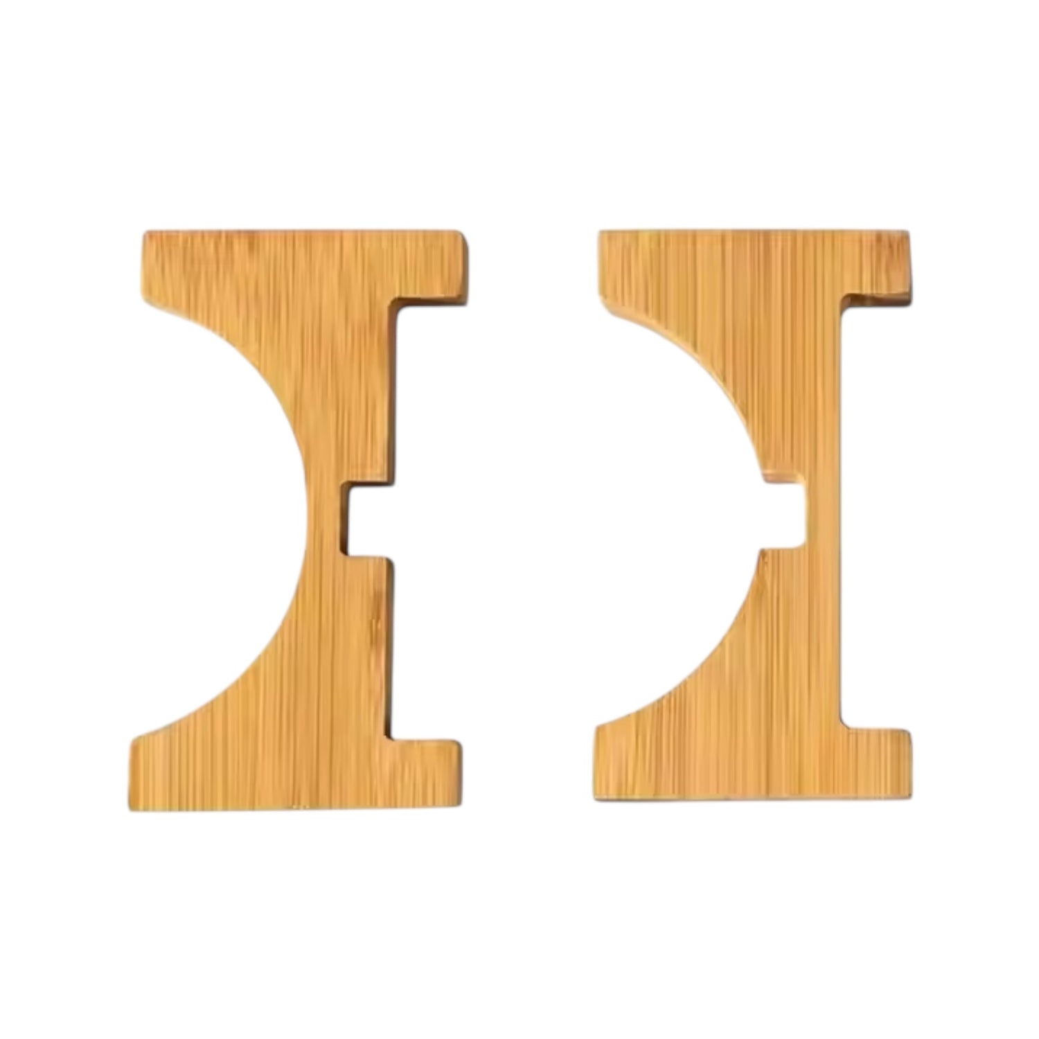 MALA – Blumentopf zylindrisch – Keramik – Weiß – Ø 9 cm – mit Bambusständer &amp; Drainageloch