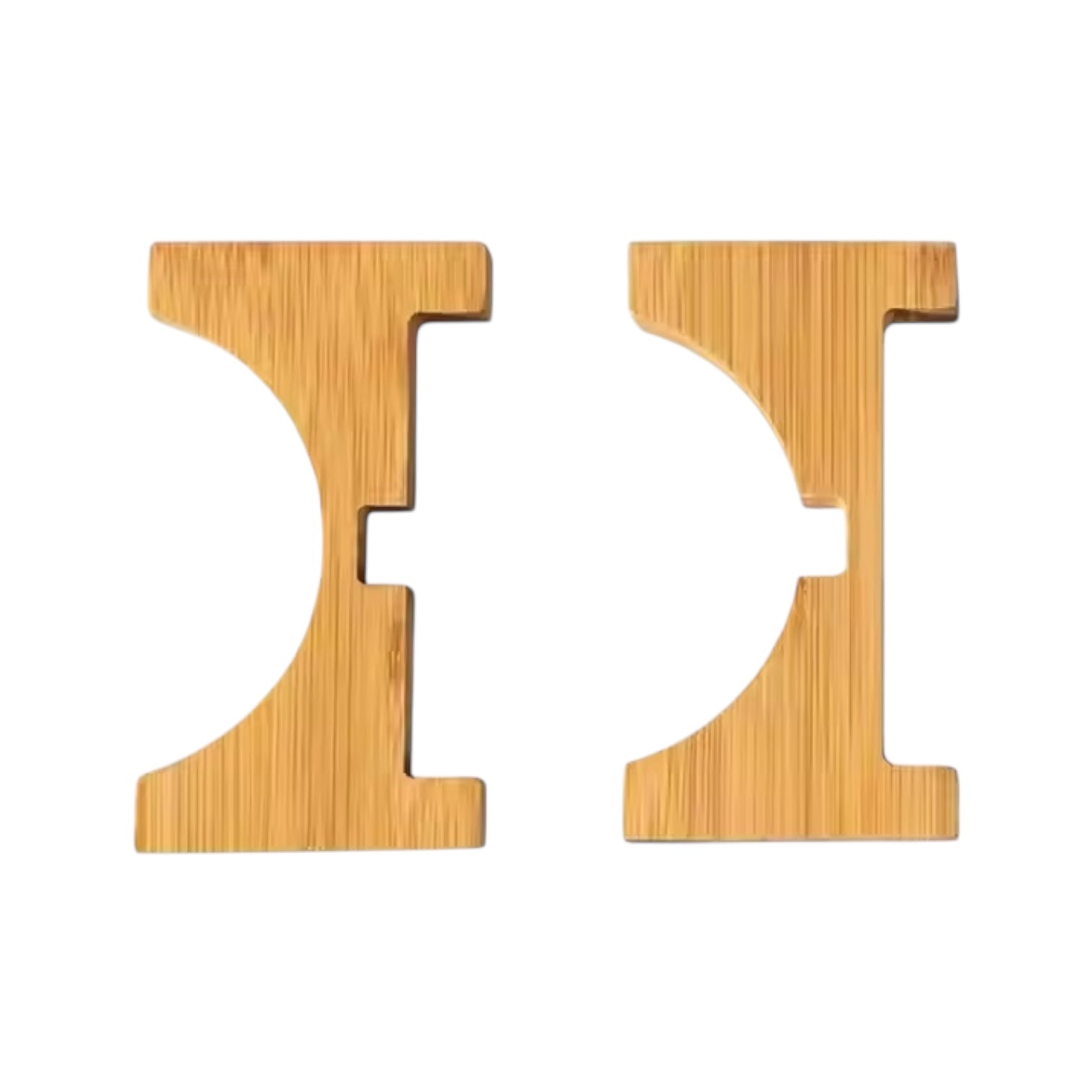 MALA – Blumentopf zylindrisch – Keramik – Weiß – Ø 9 cm – mit Bambusständer &amp; Drainageloch