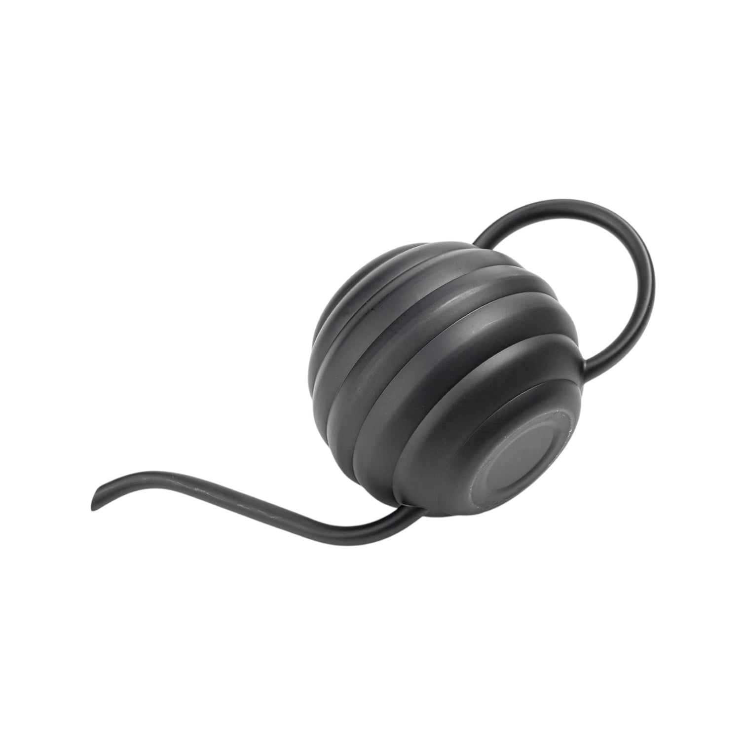 ORBIA – Mini-Gießkanne aus Edelstahl, 400 ml, kugelförmig, Schwarz oder Silber