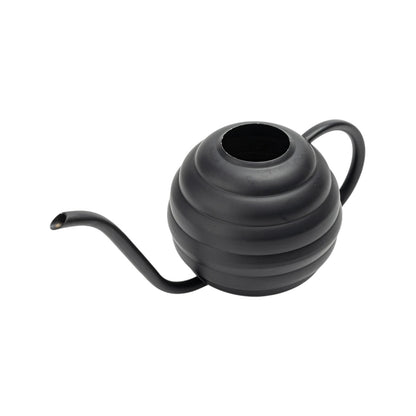 ORBIA – Mini-Gießkanne aus Edelstahl, 400 ml, kugelförmig, Schwarz oder Silber