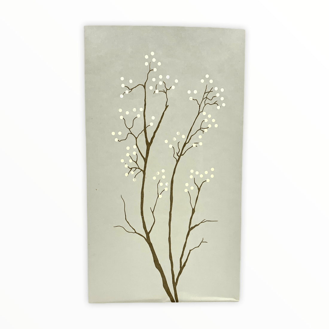 Dekorative Lichttüte &quot;Design Baum&quot; - 8er Set mit Maxi Teelichtern -KAKTOS Pflanzen &amp; Zubehör