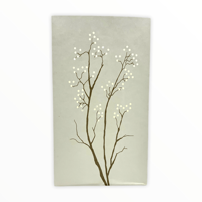 Dekorative Lichttüte &quot;Design Baum&quot; - 8er Set mit Maxi Teelichtern -KAKTOS Pflanzen &amp; Zubehör