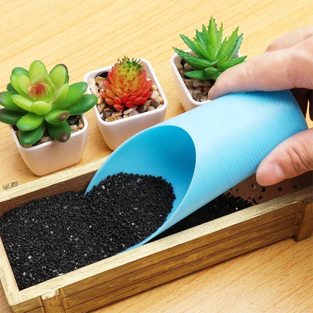 Schaufel zum Eintopfen blau -KAKTOS