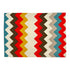 Outdoor Wende-Tischset 2er-Pack mit ZickZack-Muster, mehrfarbig, 33x45 cm, Oekotex 100 -KAKTOS Pflanzen & Zubehör