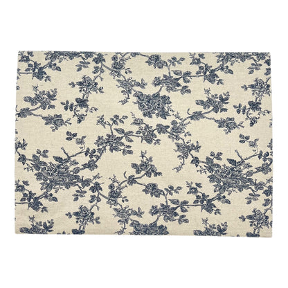 Tischset 2er-Pack floral/blau, 33x45 cm, Oekotex 100 -KAKTOS Pflanzen &amp; Zubehör