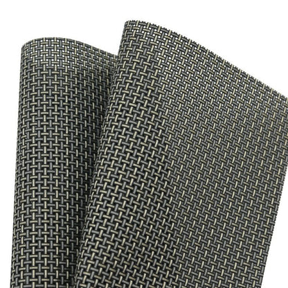 Tischset 2er-Pack, PVC, grau-metallic, 33x45 cm, Oekotex 100 -KAKTOS Pflanzen &amp; Zubehör