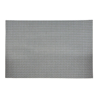 Tischset 2er-Pack, PVC, grau-metallic, 33x45 cm, Oekotex 100 -KAKTOS Pflanzen &amp; Zubehör